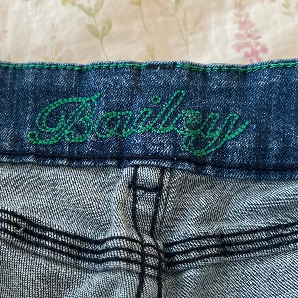 Y2K DELIA’S Blue Denim  Shorts - Picture 4 of 4
